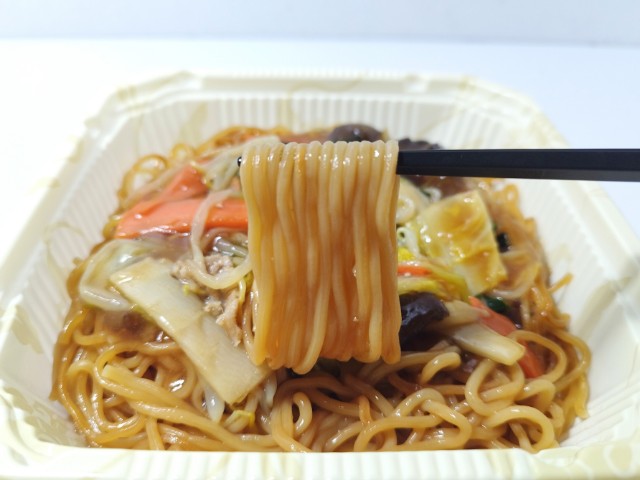 2026最新】7プレミアム 五目あんかけ焼そば【セブンイレブン】箸が