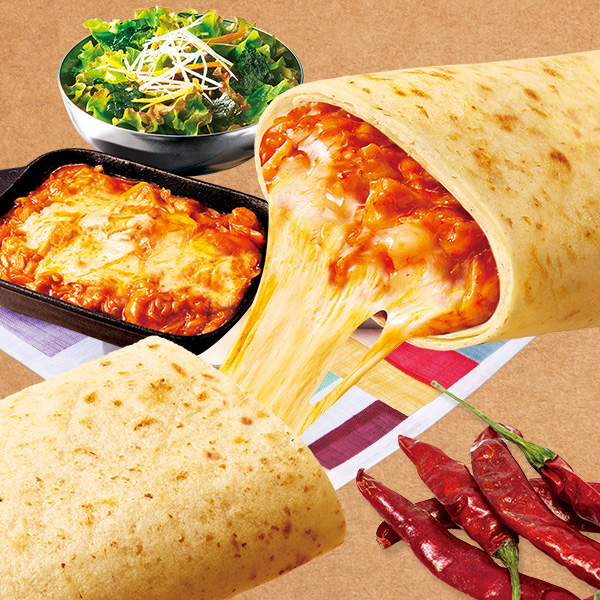 メキシカンビーンズスープ、クリスピーフェタチーズのトルティーヤ添え レシピ