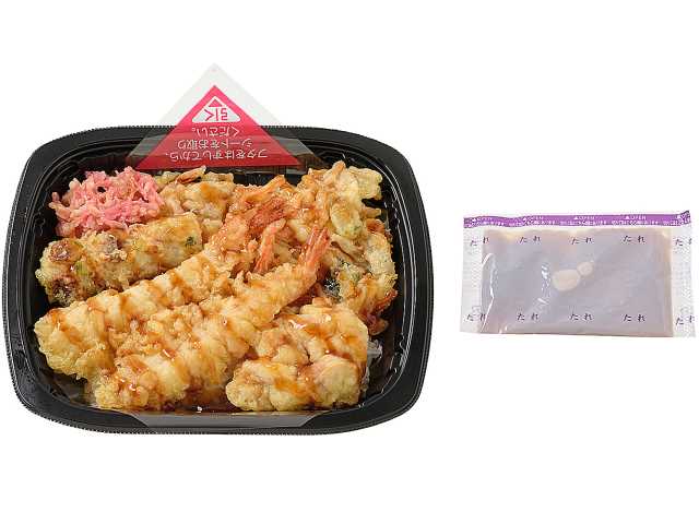 2026最新】5種具材の天丼（鶏天入り）【セブンイレブン】食材の味を